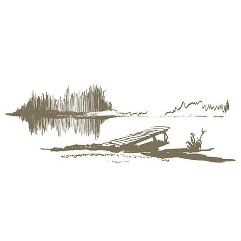 Abstract Lake & Dock Landscape Sketch #AD , #SPONSORED, #ad, #Lake, #Sketch, #Landscape, #Abstract Nature Peaceful, Summer Vector, Sketch Free, Lake Dock, Landscape Sketch, Lake Landscape, Art Template, Abstract Line Art, Landscape Illustration