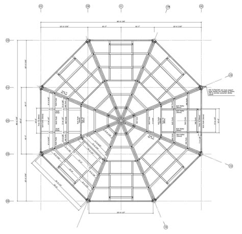 Gazebo Blueprints, Hexagon Gazebo, Octagon House, Gazebo Roof, Gazebo Plans, Ganpati Decoration At Home, Gazebo Ideas, Masonry Work, Bamboo Structure