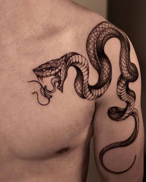 Snake Tattoo, Tattoo On, Blackwork, Tattoos, Instagram