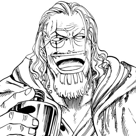 rayleigh manga icon Silvers Rayleigh Manga, Silvers Rayleigh, Silver One Piece, Model Inspo, One Piece Drawing, One Piece Manga, Dark Anime, Manga Art, Number One