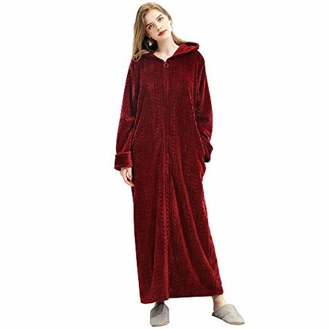 Womens Robes Long, Womens Bathrobes, Cotton Dressing Gown, Silk Pajamas Women, Soft Robes, Long Gown Dress, Hooded Robe, Dressing Gown Robe, Night Dress For Women