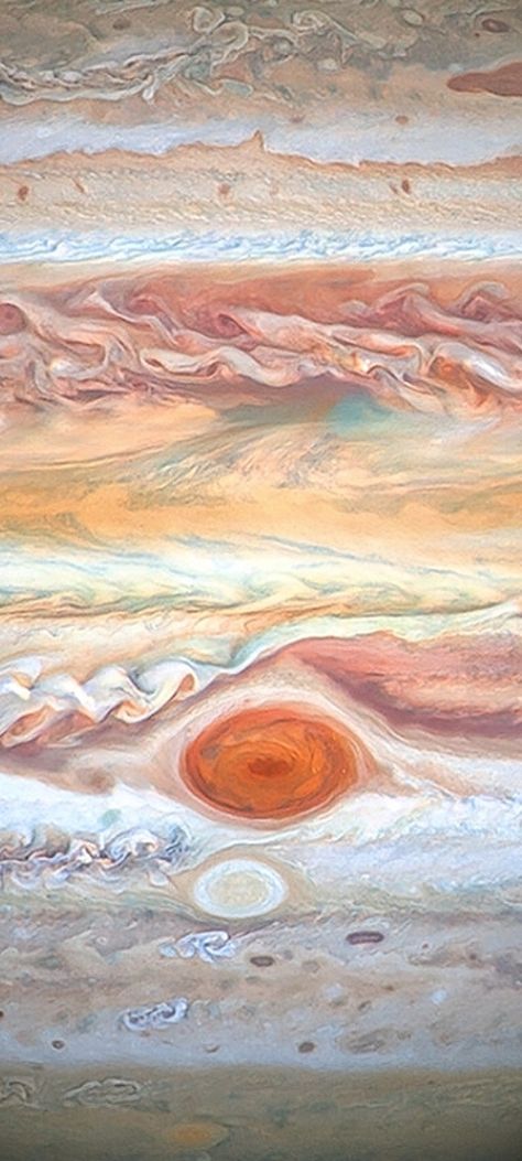 Jupiter Great Red Spot, Jupiter Aesthetic Astrology, Jupiter Color Palette, Jupiter Planet Wallpaper, Jupiter Aesthetic Wallpaper, Jupiter Core, Solar System Aesthetic, Jupiter Color, Jupiter Red Spot