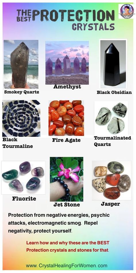 Learn why these are the BEST crystals for protection. smokey quartz, amethyst, black obsidian, black tourmaline, fire agate, quartz, fluorite, jasper. Protect from negative energies #crystalhealing #gemstonehealing #selfimprovement #personalgrowth Healing For Women, Crystals For Protection, About Crystals, Jet Stone, Crystal Guide, Protection Crystals, Spiritual Crystals, Gemstone Meanings, Crystal Therapy