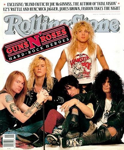 Guns N' Roses | November 17, 1988 (Courtesy of @Rolling Stone) Rolling Stone Magazine Cover, Dr Hook, 80s Hair Metal, Hair Metal Bands, Rolling Stone Magazine, Duff Mckagan, Rolling Stones Magazine, Musica Rock, Sebastian Bach