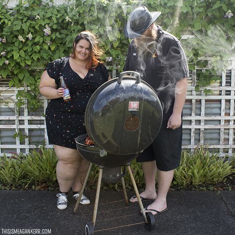 This is Meagan Kerr: What to wear to a summer BBQ, inspired by #LongWhiteVodka #officialblogger Bbq Outfits, Party Dress Codes, Outfit Curvy, Glamorous Outfits, Plus Size Style, Bbq Party, Summer Bbq, Curvy Outfits, Outfit Summer