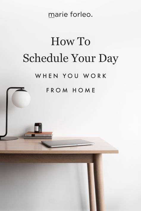 Keep getting distracted as you work from home? With the right daily habits, working from home can be fun, productive and satisfying. Learn how to create a daily routine that sets you up for success. #dailyroutine #habitsofsuccessfulpeople #productivity #workingfromhome #workfromhome Daily Routine Work From Home, Work From Home Schedule Time Management, Daily Routine Schedule For Entrepreneur, Work From Home Schedule Example, How To Be A Productive Stay At Home Mom, Work Habits, Family Schedule, Habits Of Successful People, Time Blocking