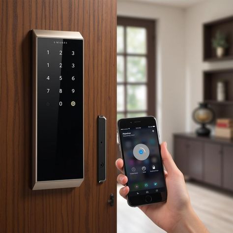 🔒 Unlock the Future of Home Security! 🏠 Smart door locks are revolutionizing how we protect our homes, offering keyless entry, remote access, and seamless integration with smart home systems. Let's explore the top 5 smart locks on the market: 1. August Wi-Fi Smart Lock: • Auto-unlock feature • Easy installation • Sleek design 2. Yale Assure Lock SL: • Sleek touchscreen • Voice assistant compatible • Multiple entry options 3. Schlage Encode Smart Wi-Fi Deadbolt: • Built-in alarm • Sturdy c... Best Smart Home, Smart Hub, Smart Door Locks, Smart Door, Smart Home Security, 1 August, Smart Home Technology, Smart Gadget, Smart Lock