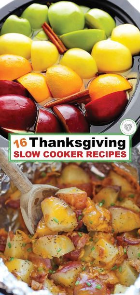 Thanksgiving is a time for wonderful food and great company. If you love to cook but lack the cooking space, try some of these great Crock Pot recipes. These 16 Thanksgiving slow cooker recipes are sure to be a hit with the cook and with those eating it. They are easy ways for you to prepare recipes ahead of time. Add some of these great recipes to your Thanksgiving lineup this year. #thanksgiving #recipes #crockpot #desserts #dinner #easy #smartschoolhouse Slow Cooker Thanksgiving Recipes, Holiday Cooking Thanksgiving, Thanksgiving Slow Cooker Recipes, Slow Cooker Thanksgiving, Thanksgiving Slow Cooker, Crockpot Thanksgiving, Thanksgiving Food Ideas, Holiday Cooking Recipes, Holiday Cooking Christmas