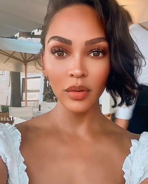 Megan Good Eyebrows, Meagan Good Makeup, Meagan Good Fashion, Megan Good Makeup, Megan Good Aesthetic, Meagan Good 90s, Megan Goode, Lavish Outfits, Meghan Good