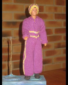 Barbie Ken, Handmade Clothes, Barbie Clothes, Knit Crochet, Doll Clothes, Skiing, Sweater Dress, Long Sleeve Dress, Knitting