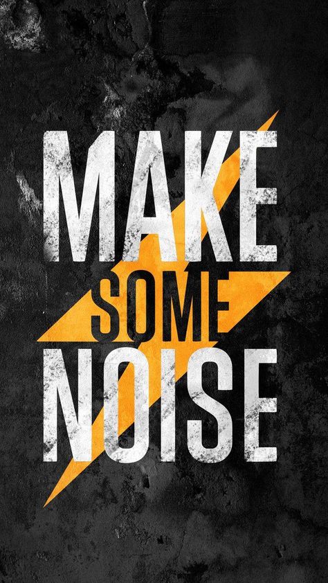 iPhone Wallpapers - Wallpapers for iPhone XS, iPhone XR and iPhone X : iPhone Wallpapers Make Some Noise, Life Choices Quotes, Swag Quotes, Motivational Quotes Wallpaper, Shirt Logo Design, Ipad Wallpapers, Important Quotes, Motivational Wallpaper, Best Motivational Quotes