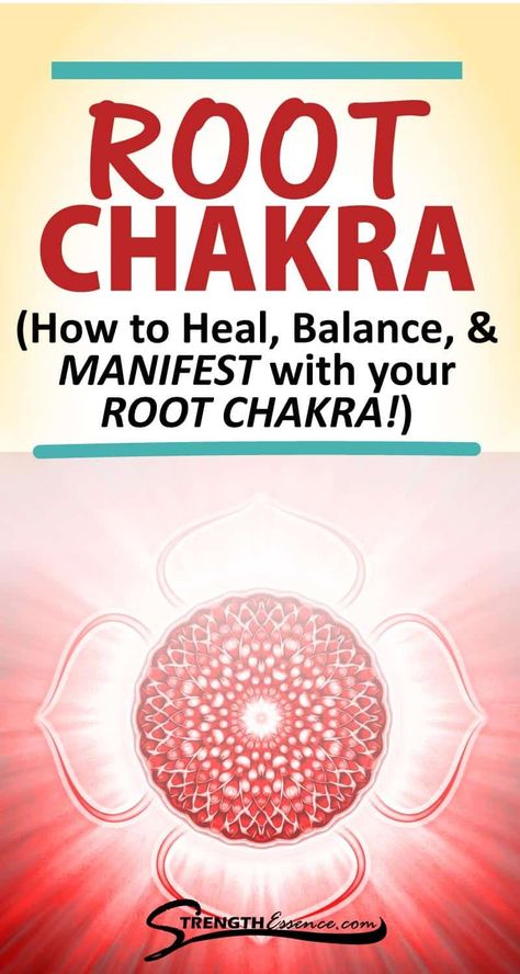 Heal Root Chakra, Root Chakra Yoga, Root Chakra Meditation, Open Chakras, How To Open Chakras, Chakras For Beginners, Healing Chakras, Root Chakra Healing, Chakra Health