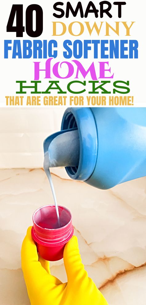 Fabric Softener Uses, Fabric Softener Hacks, Diy Dryer Sheets, Diy Fabric Softener, Homemade Glass Cleaner, Downy Fabric Softener, Mosquito Repellent Homemade, Liquid Fabric, Wallpaper Removal