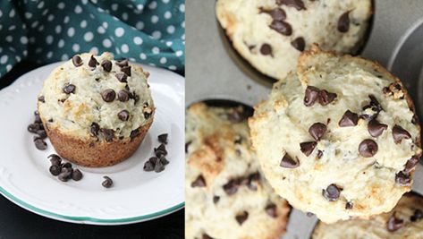 Ricotta Chocolate, Ricotta Muffins, Coffee Cake Muffins, Chocolate Chip Muffins, Ricotta Cheese, Mini Chocolate Chips, Quick Bread, Muffin Recipes, Coffee Cake