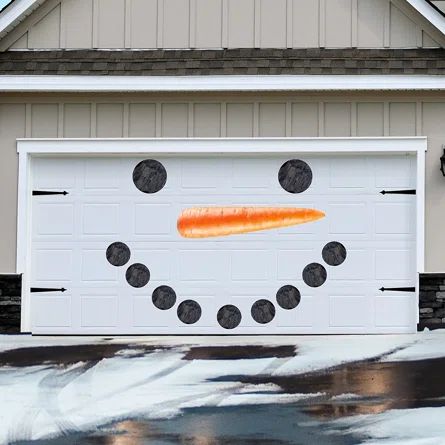 Snowman door decoration