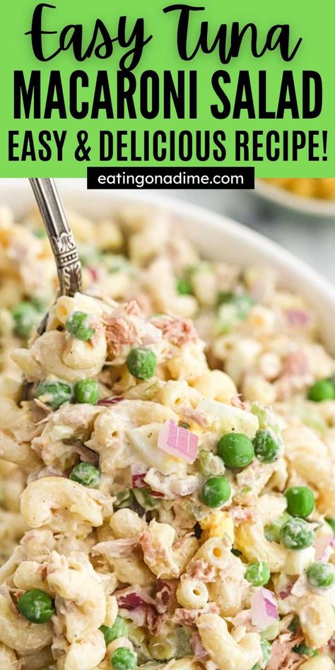 Tuna Macaroni Salad, What Is Healthy Food, Best Macaroni Salad, Tuna Salad Pasta, Easy Macaroni, Easy Pasta Salad Recipe, Macaroni Salad Recipe, Tuna Salad Recipe, Lost 100 Pounds