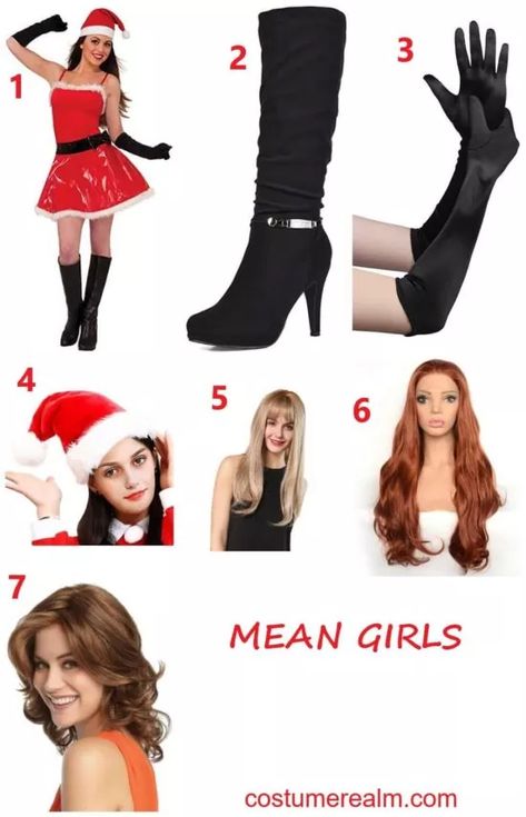 Mean Girls Santa Costume, Mean Girls Christmas Costume, Christmas Costumes Diy, Dsmp Wallpaper, Mean Girls Christmas, Mean Girls Costume, Mean Girls Halloween, Christmas Parade Floats, Character Dress Up