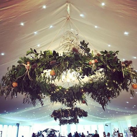 Holiday Tent Decor, Christmas Marquee Decoration, Christmas Tent, Christmas Marquee, Marquee Decoration, Loft Ceiling, Tent Ideas, Christmas Barn, Enchanted Christmas