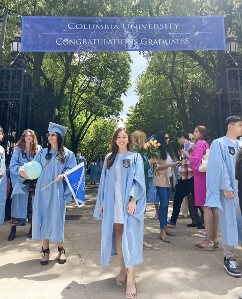 Yale University Graduation, Columbia University Graduation Pictures, Columbia University Graduation, Columbia Graduation, Columbia University Aesthetic, Columbia Uni, Columbia Law School, Columbia Law, Columbia Business School