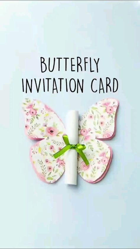 the_joy_party on Instagram: Butterfly invitation 🦋 @ventunoart #invitations #birthdayparty #wedding #babyshower #bridalshower #showerideas #weddingideas #partyideas… Unique Birthday Card Ideas, Butterfly Invitation Card, Diy Invitation Card, Handmade Invitation Cards, Butterfly Invitation, Wedding Butterfly, Butterfly Invitations, Diy Birthday Invitations, Anniversaire Diy