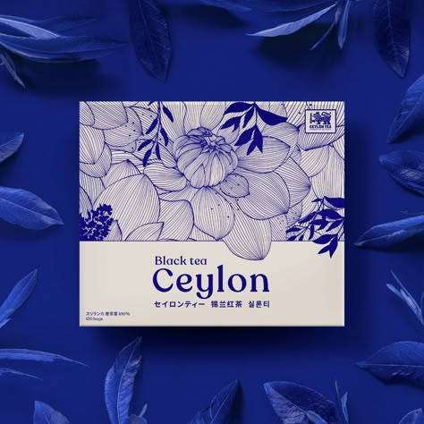 การออกแบบ Ui Ux, Visuell Identitet, Tea Packaging Design, Ceylon Tea, Tea Brands, Box Packaging Design, Tea Packaging, Food Packaging Design, Packing Design