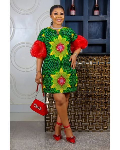 Latest and Simple Ankara Short Dresses in 2023. Latest Ankara Short Gown Styles 2023, Simple Short Ankara Dresses, Ankara Short Dresses, Modern Ankara Styles, Ankara Bubu Gown Styles, Ankara Bubu, Latest Gown Styles, Latest Ankara Short Gown, Short Ankara Dresses