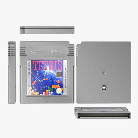 Nintendo Gameboy Cartridge 3D Model $29 - .blend .obj .fbx .dae - Free3D Gameboy Cartridge, Wii Console, Illustration Board, Nintendo Gameboy, Nes Games, Gameboy Advance, Hard Surface, Wii, Nintendo