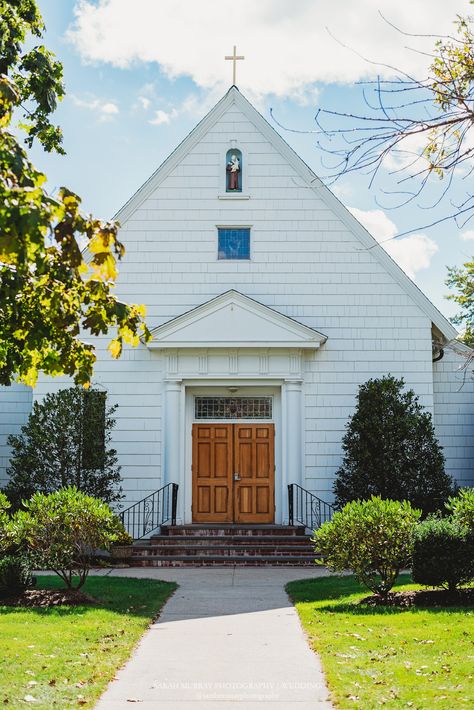 Mashpee Massachusetts, Small Church Weddings, Cape Cod Wedding Venues, Massachusetts Wedding Venues, St Anthony's, Church Wedding Ceremony, Cape Cod Wedding, Catholic Wedding, Celebrate Love