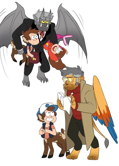 Chinese Brainrot, Monster Falls Fanart, Monster Falls Au, Pines Family, Monster Falls, Fall Memes, Gravity Falls Funny, Gravity Fall, Gravity Falls Au