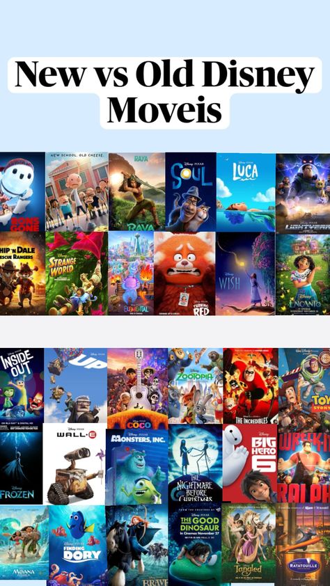 Which one is your favorite? 🤩 #disneymovie Disney Princess Movies, Disney Zootopia, The Good Dinosaur, Animation Movie, Old Disney, Big Hero 6, Big Hero, Cartoon Movies, Zootopia