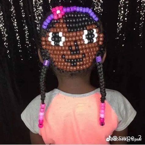 Braided Hairstyles For Black Women 2 Braids, Cute Hairstyles For Back To School Black, Hairstyle Ideas Weave Braids, Back To School Hair Styles Black Kids, Braided Hairstyles With Real Hair, Cute Blackgirl Hairstyle, Crazy Hairstyles For School, Braided Hairstyles Colored Hair, Hairstyles Back To School Braids