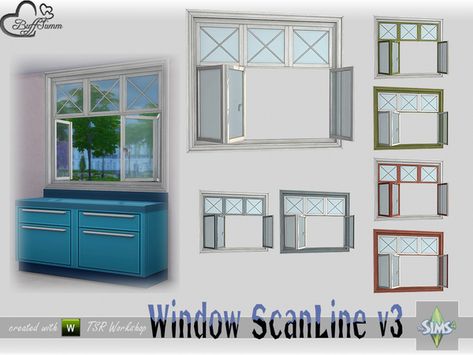 Sims 4 Cc Open Window, Sims 4 Open Windows Cc, Open Wall, Door Sets, Open Window, Sims 4 Cc, The Sims Resource, Sims Resource, Sims Cc