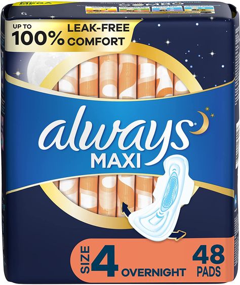 • Always Maxi pads with 3X Protection System (compared to the previous Always Maxi) • RapidDRY wicks gushes in seconds • With a 2x larger back to help stop leaks at night (compared to previous Always Maxi Regular with Wings) • SecurelyFITS helps the pad stay in place • For up to 100% leak-free comfort, no matter how you sleep Always Maxi Pads, Always Pads, Maxi Pads, Feminine Pads, Maxi Pad, Hot Melt Adhesive, Menstrual Pads, Feminine Care, Feminine Hygiene