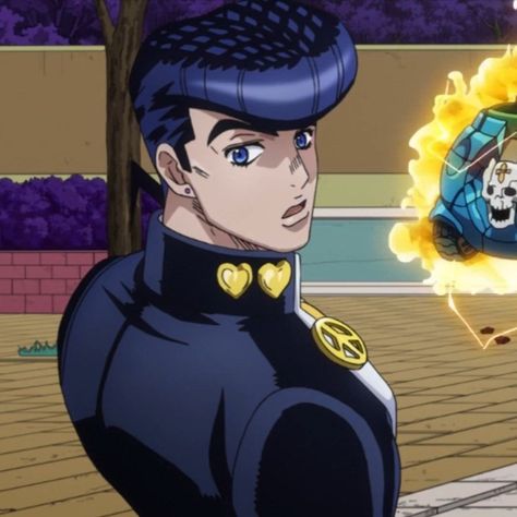 Josuke Jojo, Josuke Higashikata, Jojo Parts, Anime Titles, Ball Run, Jojo Anime, Silly Images, Cartoon Movies, Jojo Bizzare Adventure