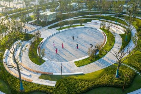 Public Park Design, Water Preservation, Arches Park, Plaza Design, Resort Architecture, Urban Landscape Design, Landscape Model, Landscape Architecture Design, Central Business District