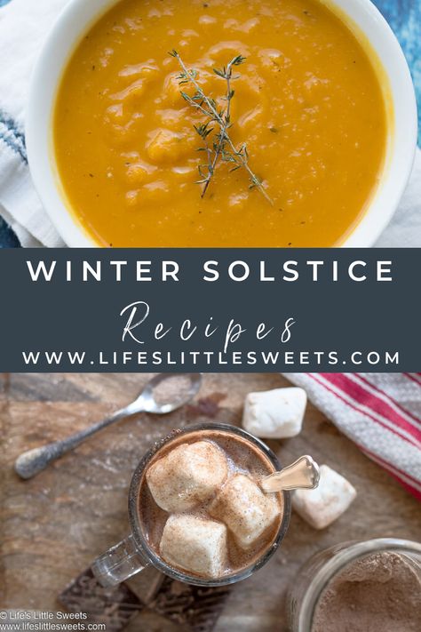 Winter Solstice Recipes collage