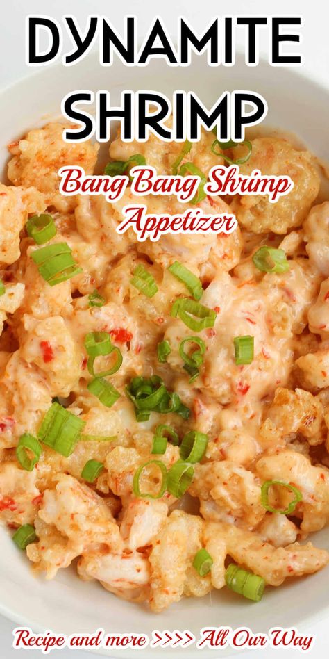 Dynamite Shrimp Recipe, Dynamite Shrimp, Bang Bang Shrimp Recipe, Shrimp Appetizer Recipes, P F Chang, Spicy Shrimp Recipes, Easy Shrimp Scampi, Meal Planning Menus, Bang Bang Shrimp