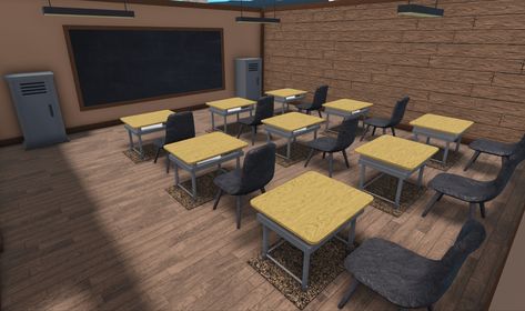 Bloxburg School Realistic, School Floor Plan Bloxburg, Bloxburg School Gym Ideas, Bloxburg School Entrance, Bloxburg Bleachers, School Ideas Bloxburg Layout, Bloxburg College Ideas, Bloxburg School Inspo Exterior, Bloxburg City Entrance