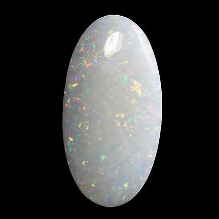 White Opal (Crystal Opal) - Australia Aasimar Warlock, White Oval Opal Crystal Ring, Luxury White Opal Jewelry, Elegant Round Opal Gemstones, Opal Mineral, Opal Australia, Rocks And Fossils, Crystal Opal, Crystal Therapy