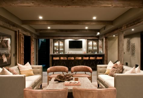 These Rustic Basement Ideas Will Take Your Downstairs From Dark to Smart