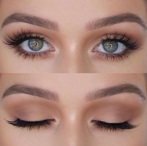 Bird Makeup, Wedding Makeup Bride, Mekap Mata, Makeup Looks For Green Eyes, Makeup Tip, Wedding Makeup Tips, Make Up Inspiration, Smink Inspiration, Hooded Eye Makeup