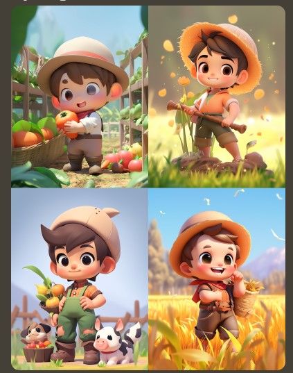 Farmer Character Design, Cartoon Farmer, Farmer Cartoon, Farmer Character, Farmer Illustration, Boy Cartoon Drawing, Farming Game, Farmer Boy, Young Farmers