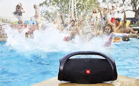 JBL Boombox 2 (Black) Waterproof portable Bluetooth® speaker at Crutchfield Jbl Speakers Bluetooth, Cool Bluetooth Speakers, Party Speakers, Waterproof Speaker, Speaker Design, Bluetooth Device, Digital Trends, Dolby Atmos, Marshall Speaker