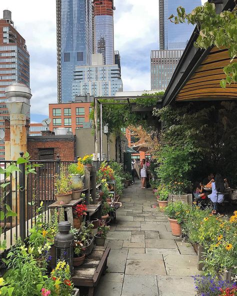 New York Bucket List on Instagram: “Who’s excited for Spring so we can have brunch at the rooftop garden @gallowgreen? 🌱🍳 Our top rooftop and patio guides will be dropping…” Chelsea Highline, Highline Nyc, New York Rooftop, New York Bucket List, Chelsea Nyc, Nyc Rooftop, Rooftop Garden, New Instagram, Soho