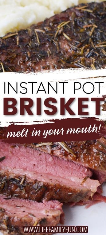 Instant Pot Beef Brisket, Smoked Beef Brisket Recipes, Thanksgiving Turkeys, Beef Brisket Recipes, Smoked Beef Brisket, Potted Beef, Brisket Recipes, Best Instant Pot Recipe, Instant Recipes