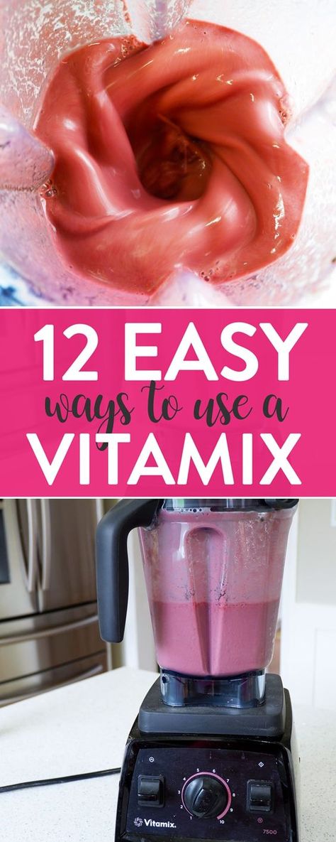 12 easy ways to use a Vitamix. Different Vitamix uses complete with some Vitamix recipes from The Bewitchin' Kitchen. Vitamix Healthy Recipes, Vitamix Juice, Vegan Vitamix Recipes, Vitamix Juice Recipes, Vitamix Food Processor, Vitamix Ice Cream, Vitamix Soup Recipes, Vitamix Soup, Vitamix Smoothies