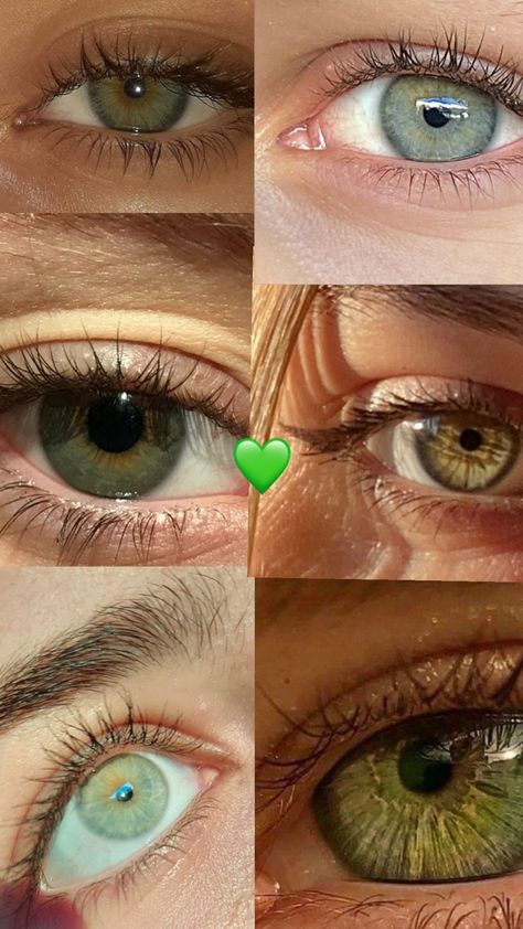 Sage Green Eyes, Dark Mermaid Aesthetic, Pretty Eyes Color, Dark Green Eyes, Brown Eyes Aesthetic, Jade Eyes, Eye Colours, Eye Color Chart, Beautiful Green Eyes