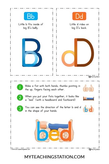 B D Letter Reversal, B Or D, B Vs D Teaching, B Vs D, B And D Reversals, Myview Literacy, B And D, Letter Reversals, Reading Recovery