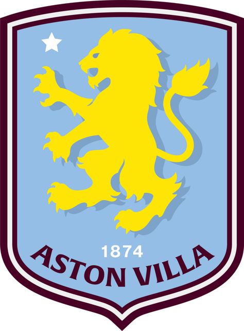 Aston Villa Logo, Aston Villa Badge, Aston Villa Fc, Fc Logo, English Football League, Popular Logos, Sports Signs, Photos For Profile Picture, Villa Park