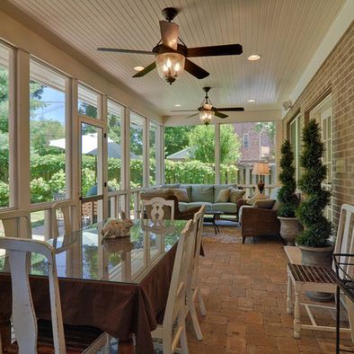 Sears Homes, Porch Kits, Porch Design Ideas, Screened Porch Designs, Sunroom Decorating, Building A Porch, Sunroom Designs, Home Improvement Loans, Florida Room